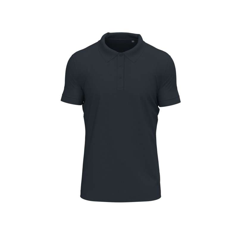 Polo corto hombre piqué stretch 3 botones a precios de mayorista - Polo hombre a precios de mayorista