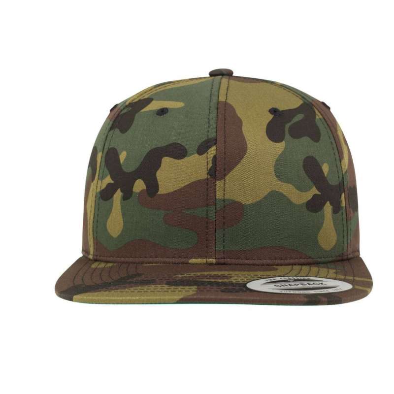 Casquette style rappeur camouflage - Casquette à prix de gros