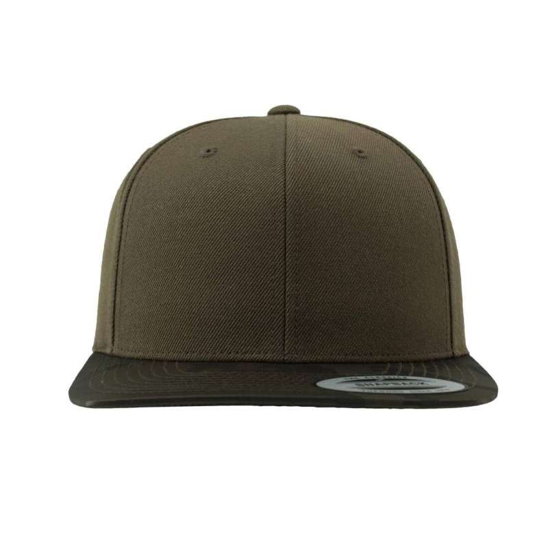 Gorra plana de 6 paneles bicolor - Gorra a precios de mayorista