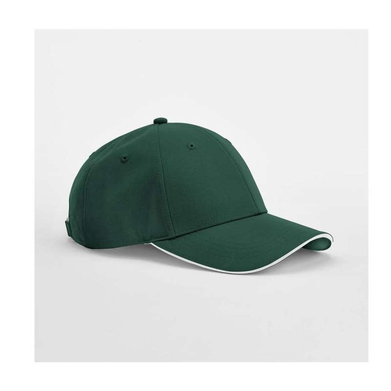 Casquette 6 panneaux avec liseré - Casquette à prix grossiste