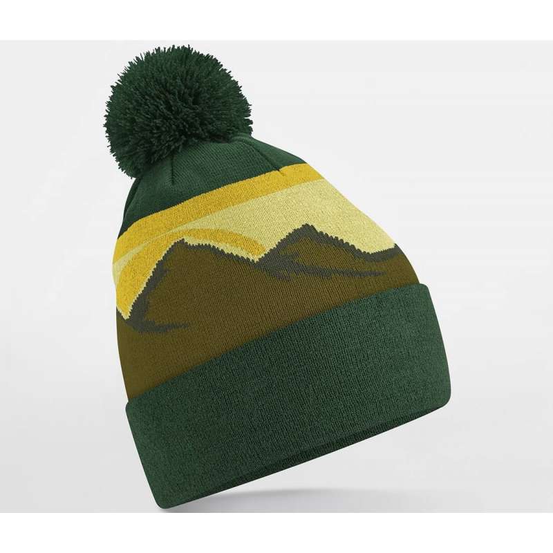 Gorro de invierno doble con pompom - Gorro a precios de mayorista