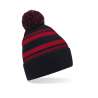 Bonnet de supporter rayé - Bonnet à prix de gros