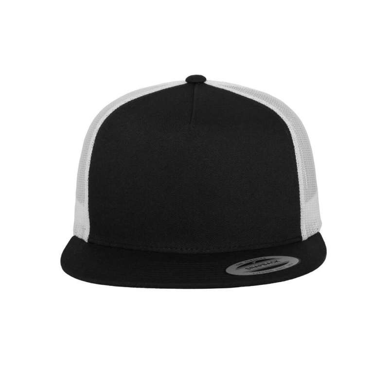 Gorra trucker bicolor de 5 paneles - gorro de malla a precios de mayorista