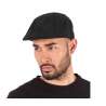 Zwart Geheel Gesloten Beret met Visière - Baret tegen groothandelsprijzen Zwart Geheel Gesloten Beret met Visière - Baret tegen groothandelsprijzen