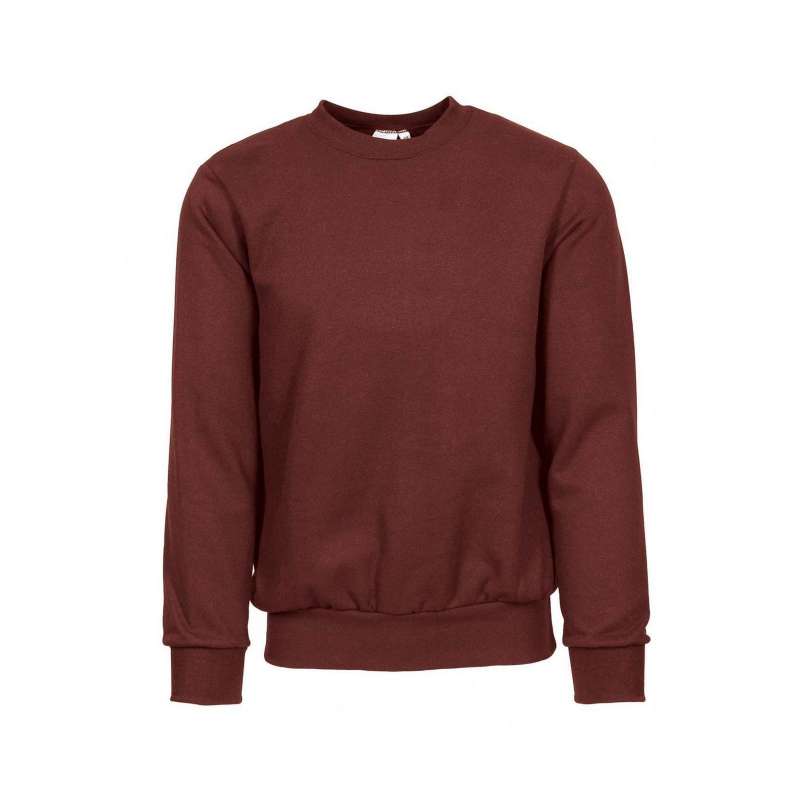 Sweatshirt Tubular com Gola Redonda - Têxtil a preço grossista