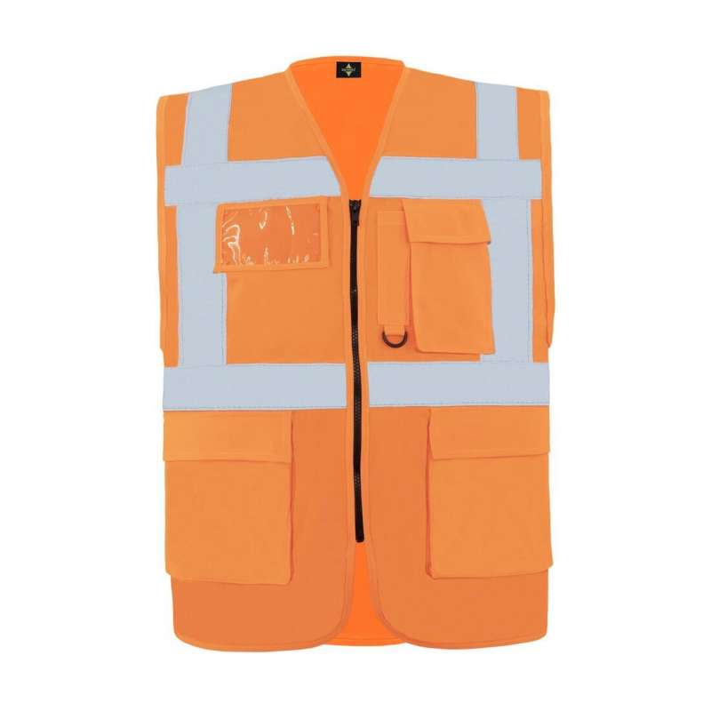 Chaleco de seguridad multifuncional con bolsillos a precios de mayorista - Chaleco amarillo a precios de mayorista