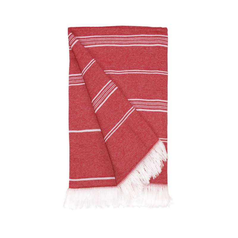 Fouta en coton et polyester recyclé - Drap de plage à prix de gros