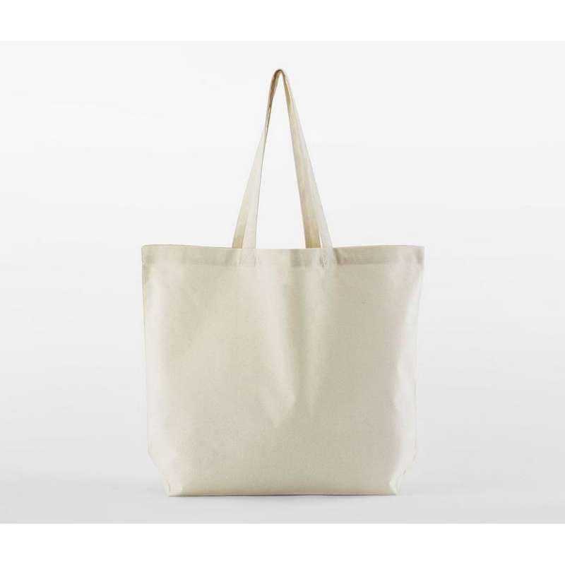 Maxi sac shopping in cotone organico 58cm - Borsa tote a prezzi all'ingrosso