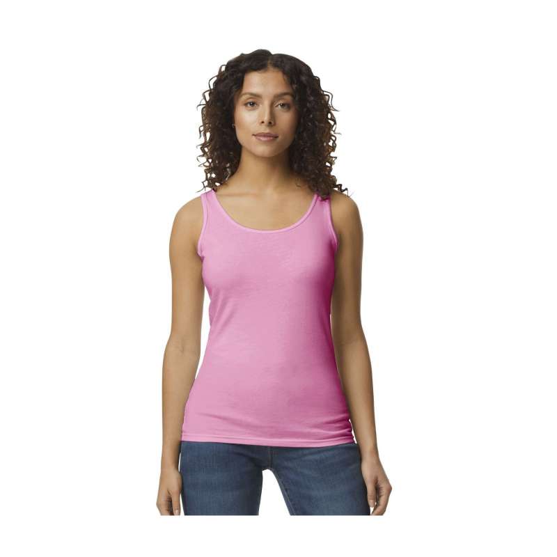 Dames Tanktop met Brede Schouderbanden - Tanktop tegen groothandelsprijzen