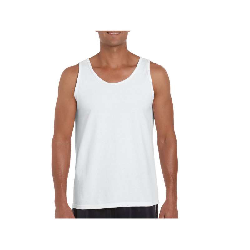 Herre tanktop med 6,5 cm stropper - Tanktop til engrospris