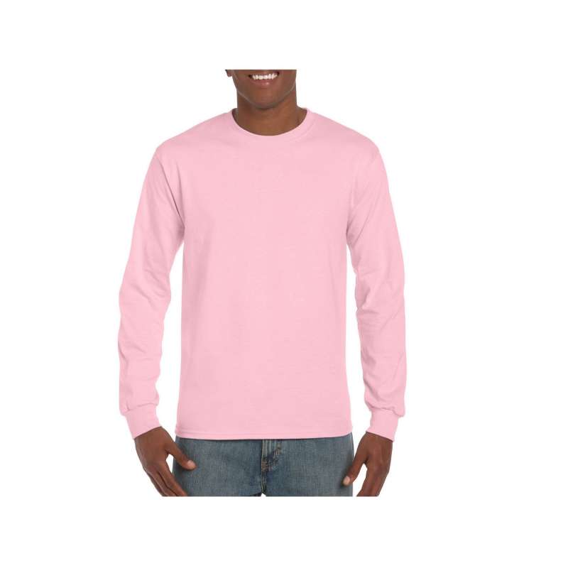 Langarm-T-Shirt 200 mit doppelt genähten Nähten - Langarm-T-Shirt zu Großhandelspreisen