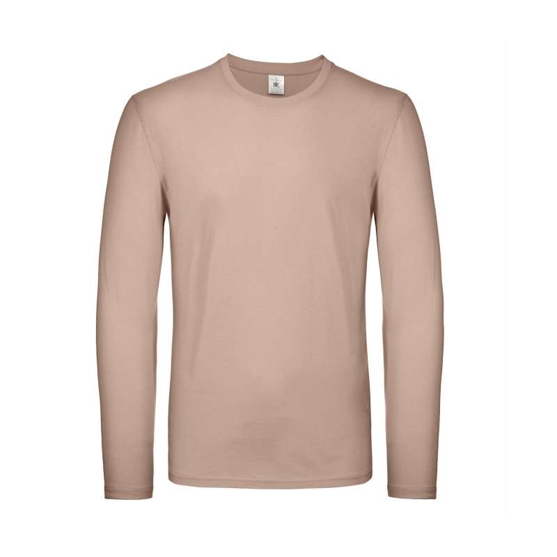 Camiseta tubular hombre manga larga básica - Camiseta de manga larga a precios de mayorista