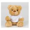 Osito de peluche 32cm con camiseta blanca - Peluche a precios de mayorista