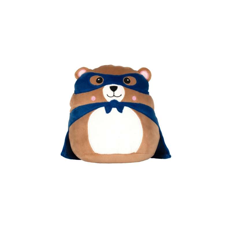 Ours super héro en peluche - Peluche à prix grossiste