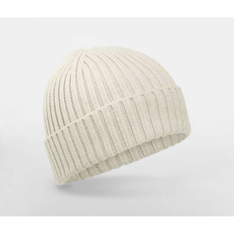 Gorro de malha orgânica com aba larga - Gorro a preço grossista