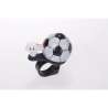 Timbre de bicicleta de fútbol 38 mm negro/blanco - Timbre de bicicleta a precios de mayorista