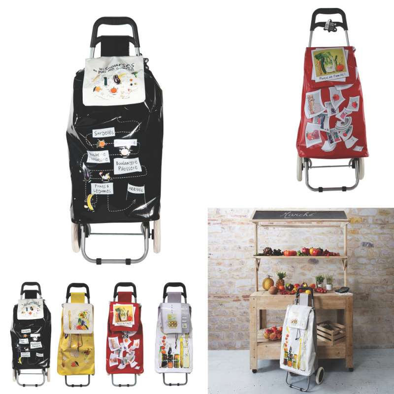 Wasserfester Einkaufstrolley mit 2 Rädern - Einkaufswagen zu Großhandelspreisen