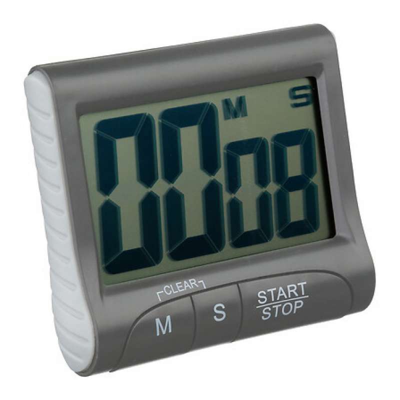 Temporizador electrónico ABS gris - Temporizador a precios de mayorista