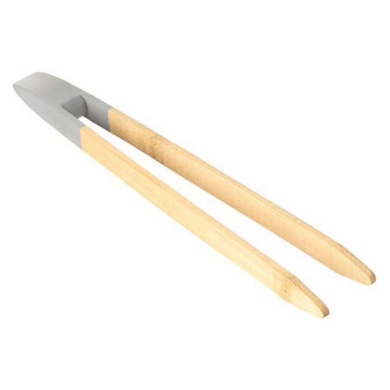 pince toast bambou, beige - pince grille-pain à prix grossiste