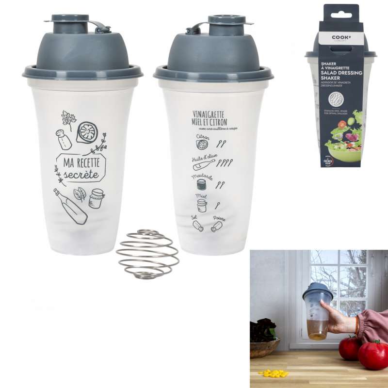 Vaso de vinagreta de plástico transparente a precios de mayorista - Coctelera a precios de mayorista