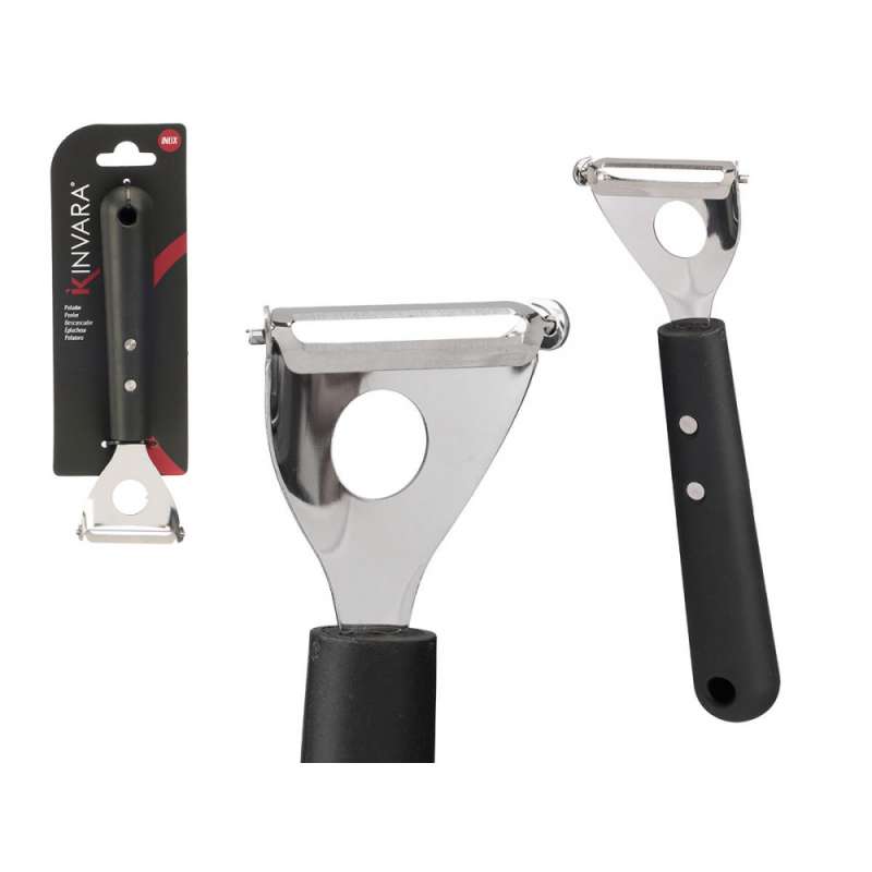 Pelador de cocina de acero negro 15 cm a precios de mayorista - pelador a precios de mayorista