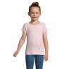 Tee-shirt fillette 100% coton semi-peigné Ringspun - T-shirt enfant à prix grossiste
