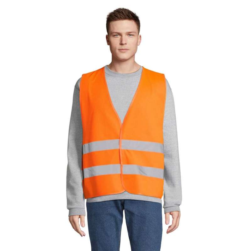 Gilet de sécurité unisexe - SAFETY PRO à prix grossiste - Gilet jaune à prix de gros