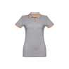 Damen Polo Slim Fit Kurzarm Bicolor, S-XXL - Damen Polo zu Großhandelspreisen