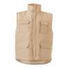 Gilet rembourré multipoches 220g/m², en polyester 100% - Veste reporter à prix grossiste