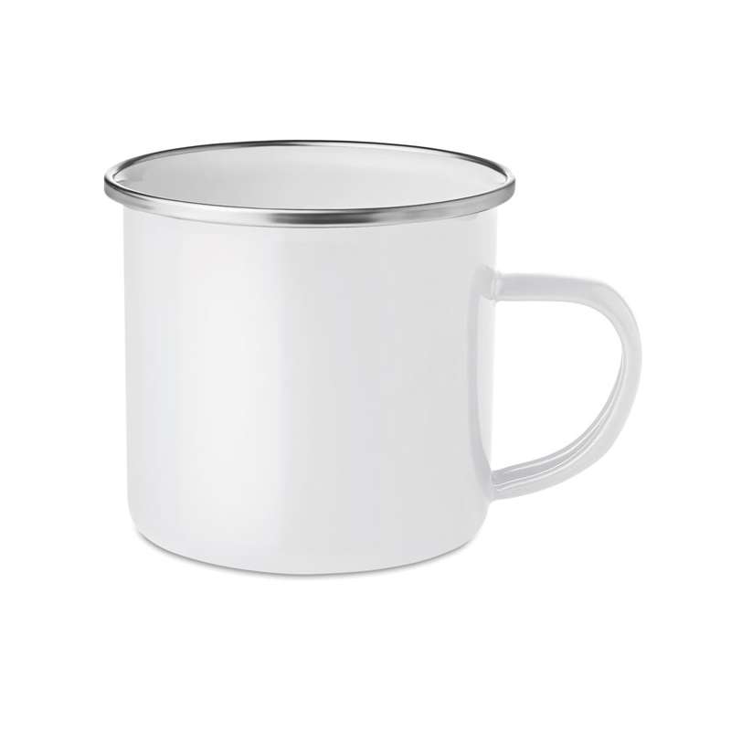 Tazza in metallo smaltata 350 ml a prezzi all'ingrosso - Tazza a prezzi all'ingrosso