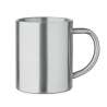 Doppelwandige Tasse aus recyceltem Edelstahl - Metallbecher zu Großhandelspreisen Doppelwandige Tasse aus recyceltem Edelstahl - Metallbecher zu Großhandelspreisen