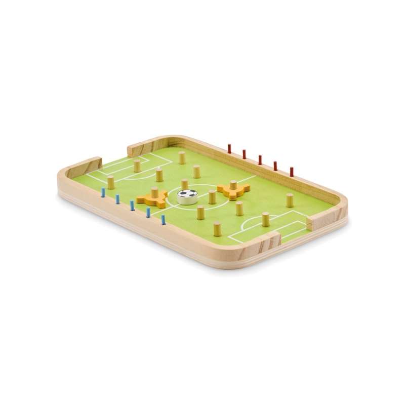 Natuurlijk houten voetbalspel met geschilderde spelers tegen groothandelsprijzen - Houten spel tegen groothandelsprijzen