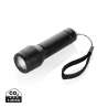 Linterna recargable USB en matière ABS reciclado negro - Lampara usb a precios de mayorista