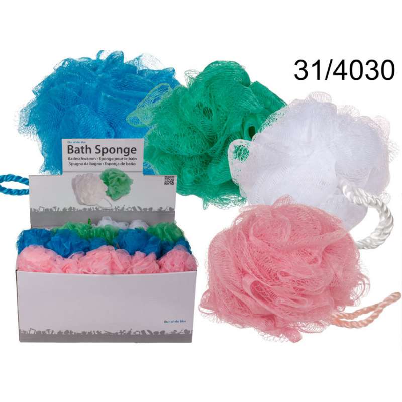 Esponja suave 14 cm - 40 piezas - Esponja de baño a precios de mayorista