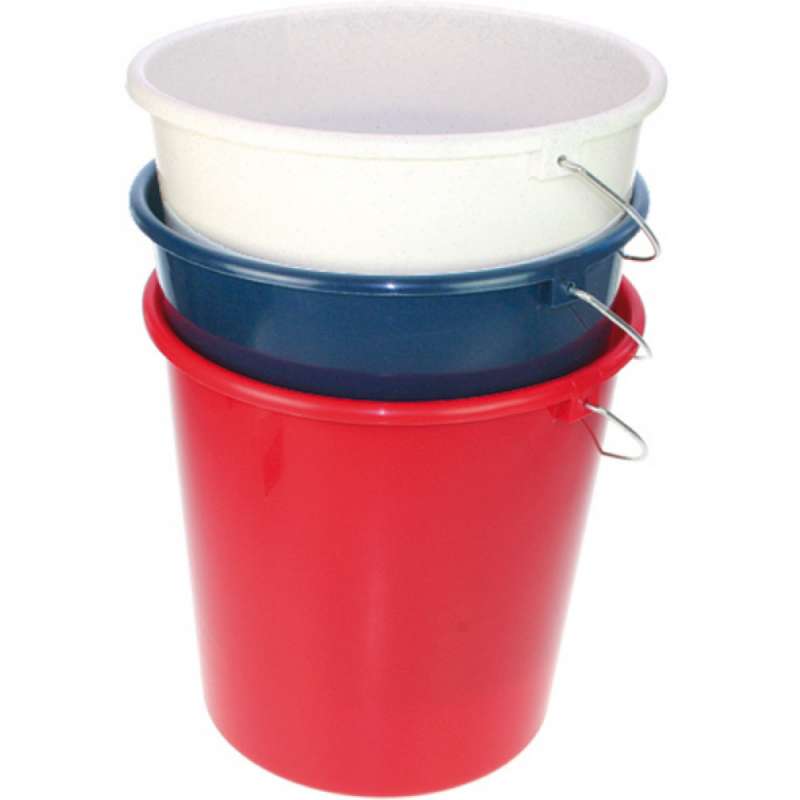 Cubo doméstico de 10 litros con soportes - cubeta a precios de mayorista