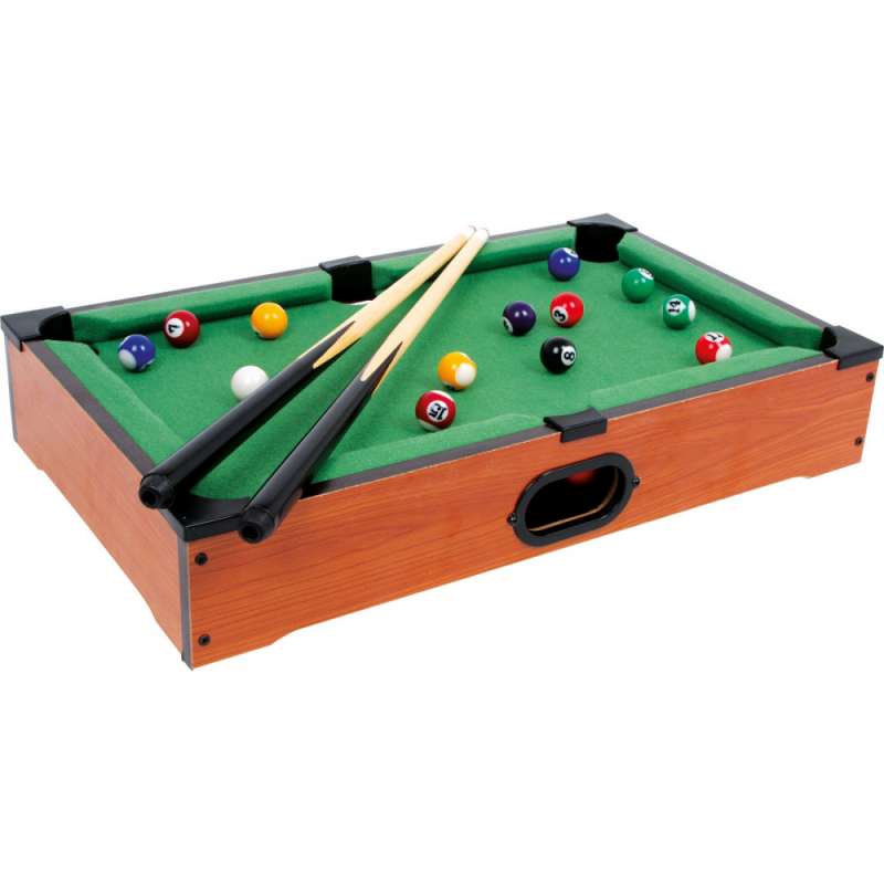 Kompakt 52x31 cm billardbord i træ - billard til engrospris