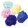 Bath éponge Duschknäul couleur 50 g assorti 12cm - Fleur de douche à prix grossiste