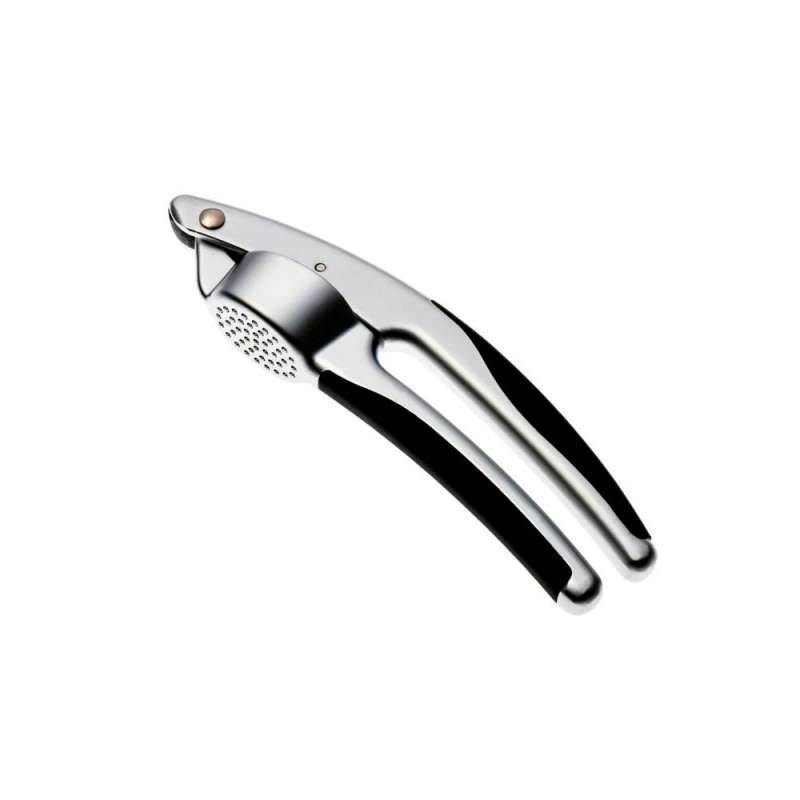 20 cm hvidløgspresser i poleret rustfrit stål - hvidløgspresser til engrospris