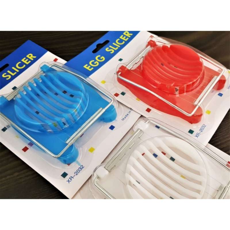 Eiersnijder in blisterverpakking, 3 geassorteerde kleuren tegen groothandelsprijzen - eiersnijder tegen groothandelsprijzen