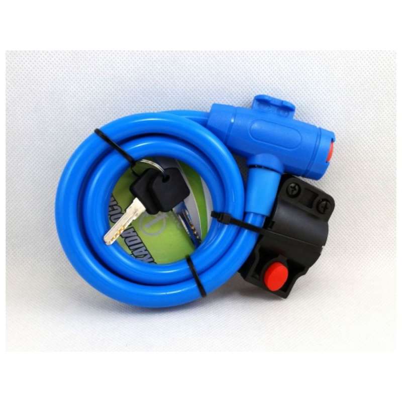 Candado para bicicleta de 115 cm con soporte para cuadro - Candado de bicicleta a precios de mayorista