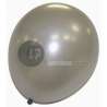 lot de 100 ballons latex métallisés argent 29x40cm - ballon de baudruche à prix de gros