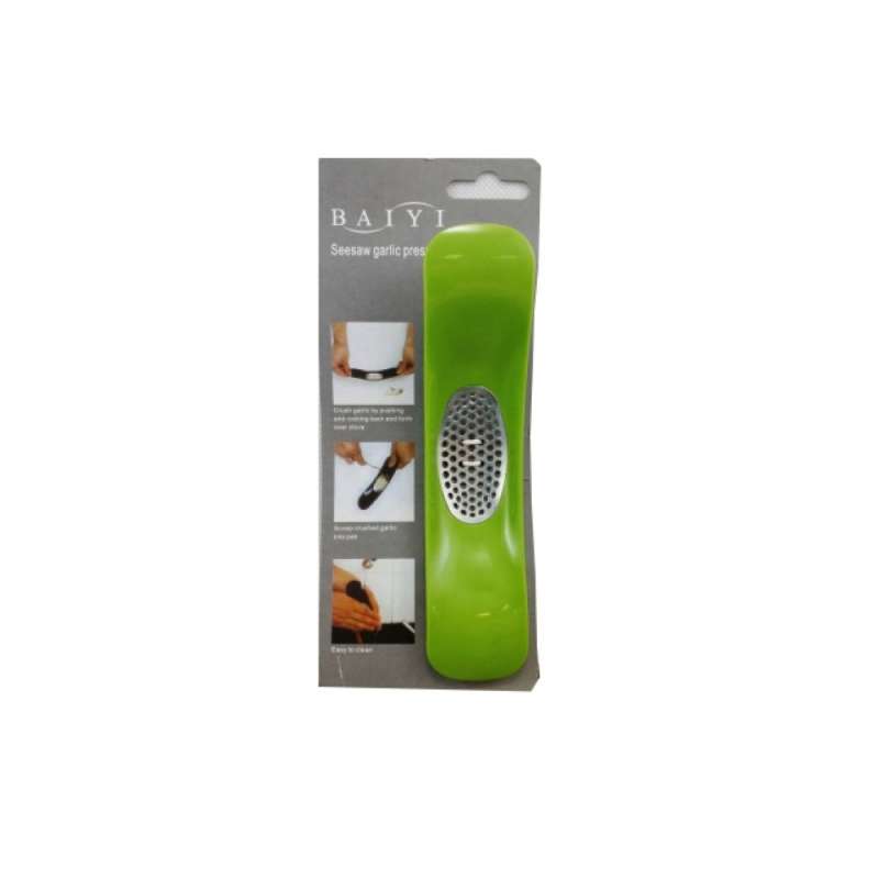 Ergonomische knoflookpers van robuust kunststof tegen groothandelsprijzen - knoflookpers tegen groothandelsprijzen