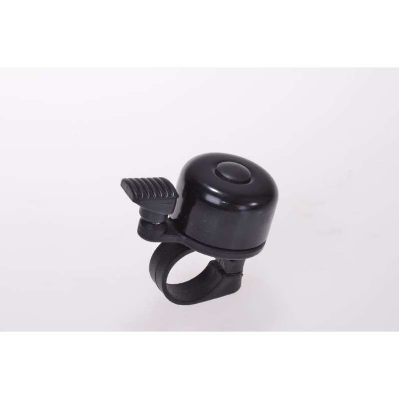 Mini fietsbel 30 mm zwart - Fietsbel tegen groothandelsprijzen