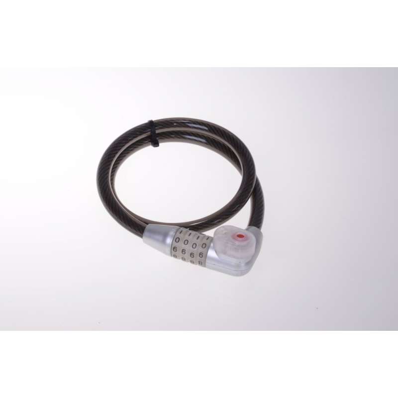 Combination Lock 4 anneaux 80/12 avec de la lumièr - Antivol de vélo à prix de gros