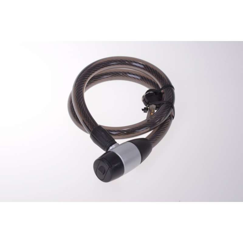 Sikkerhedslås til cykel med sort kabel - Cykellås til engrospris