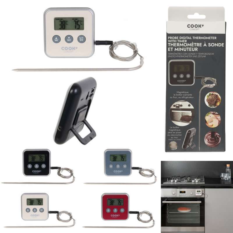 magnetische sonde thermometer 4 modellen - Timer tegen groothandelsprijzen