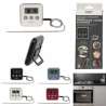 Sonde-termometer med timer, magnetisk metal - Tidtagger til engrospris