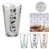 Eleganter Glas-Messbecher 450 ml, 3-fach sortiert - Messbecher zu Großhandelspreisen Eleganter Glas-Messbecher 450 ml, 3-fach sortiert - Messbecher zu Großhandelspreisen