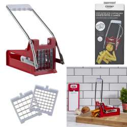 coupe frites 2 grilles