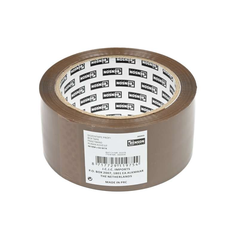 Fita adesiva castanha 48 mm x 66 m a preço grossista - fita adesiva de cartão a preço grossista